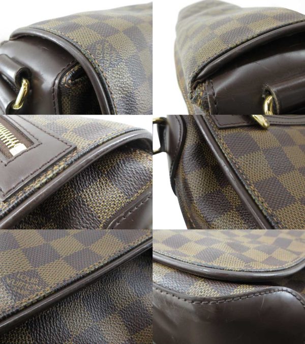 n47300 6 Louis Vuitton Damier Hebene Spencer Crossbody Messenger Bag Brown