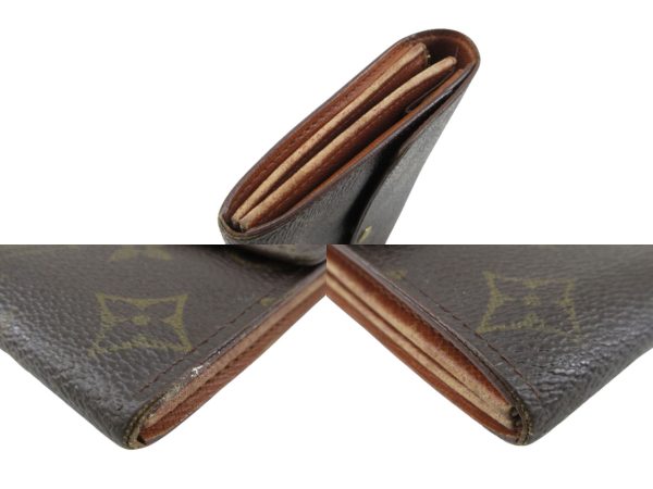 n47301 6 Louis Vuitton Monogram Pochette Porte Monet Long Wallet Brown