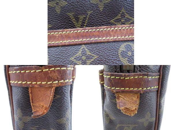 n47440 6 Louis Vuitton Monogram Compiegne 23 Clutch Brown