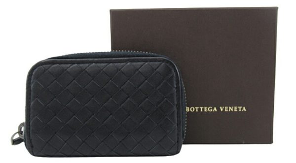 n47567 1 Bottega Veneta Intrecciato Coin Case Blue