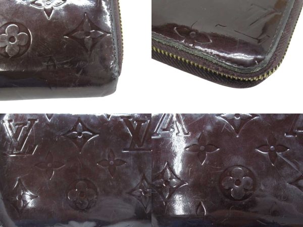 n47575 8 Louis Vuitton Monogram Vernis Zippy Wallet Long Wallet Amarant