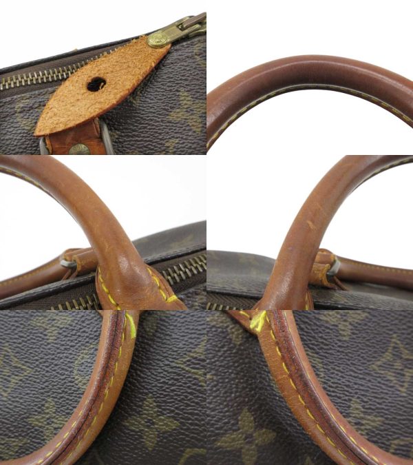 n47651 5 Louis Vuitton Monogram Speedy 25 Handbag Brown