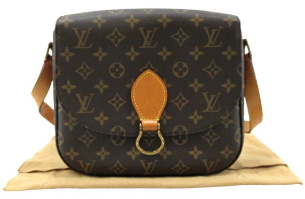 n47707 1 Louis Vuitton Monogram Saint Clue GM Shoulder Bag Brown