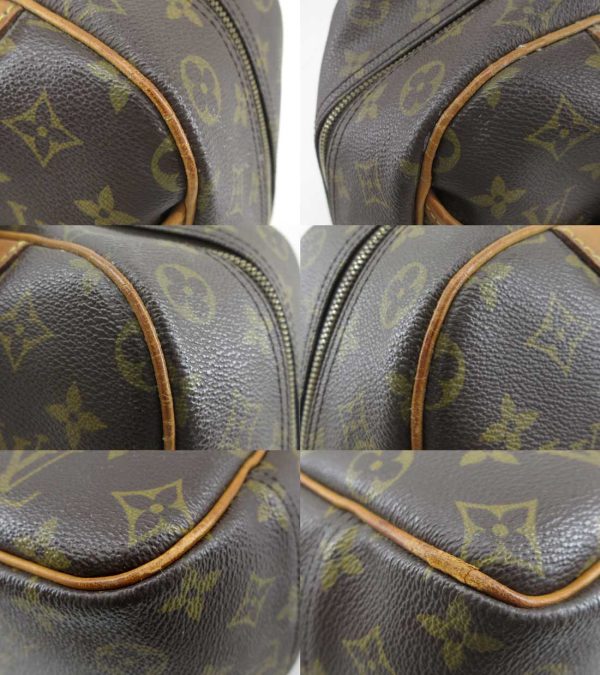 n47709 7 Louis Vuitton Monogram Deauville Bowling Vanity Handbag Brown