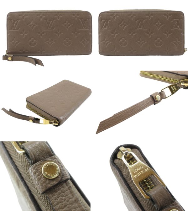 n47710 2 Louis Vuitton Monogram Empreinte Zippy Wallet Long Wallet Galle