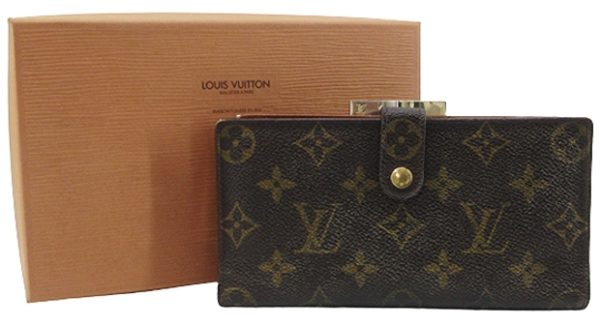 n47711 1 Louis Vuitton Monogram Continental Clutch Long Wallet Brown