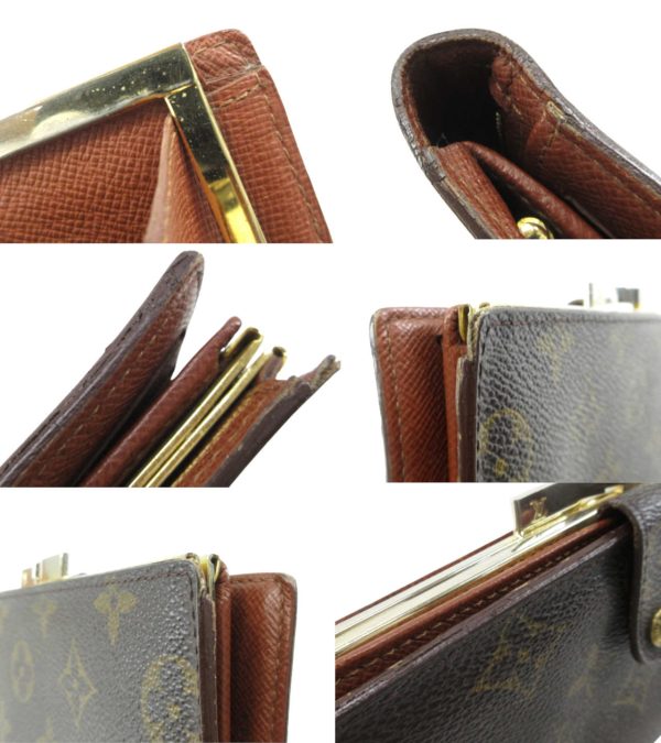 n47711 5 Louis Vuitton Monogram Continental Clutch Long Wallet Brown