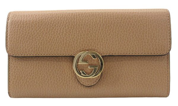 n47789 1 Gucci Interlocking G Long Wallet Beige