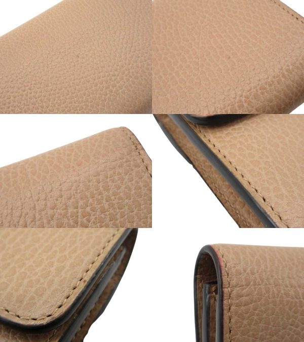 n47789 5 Gucci Interlocking G Long Wallet Beige