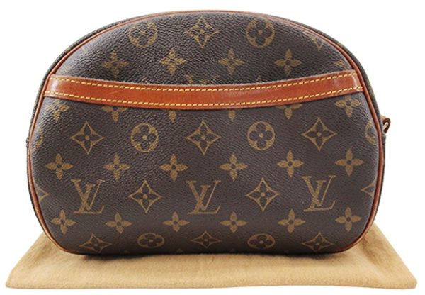 n47864 1 Louis Vuitton Monogram Blois Shoulder Bag Brown