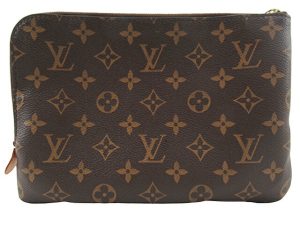 n47867 1 Louis Vuitton Monogram Mini Boite Chapeau Shoulder Bag Brown