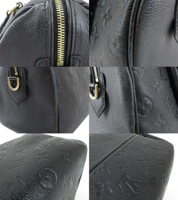 n48052 7 Louis Vuitton Empreinte Speedy Bandouliere 25 2WAY Mini Noir Black