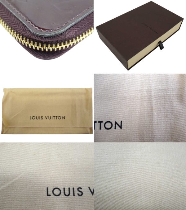 n48142 8 Louis Vuitton Monogram Vernis Zippy Wallet Amarant