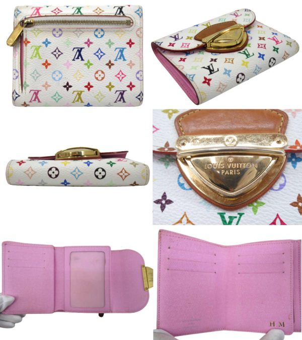 n48147 2 Louis Vuitton Monogram Multicolor Portefeuille Joy Wallet Rich