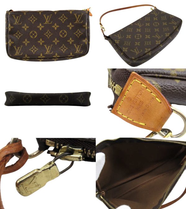 n48150 2 Louis Vuitton Monogram Pochette Accessoire Brown