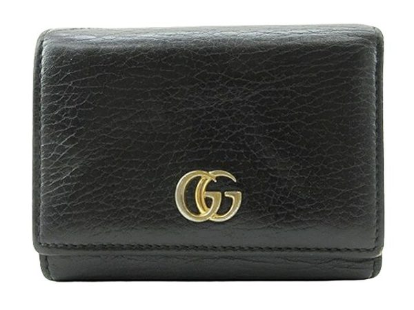 n48209 1 Gucci GG Marmont Wallet Black