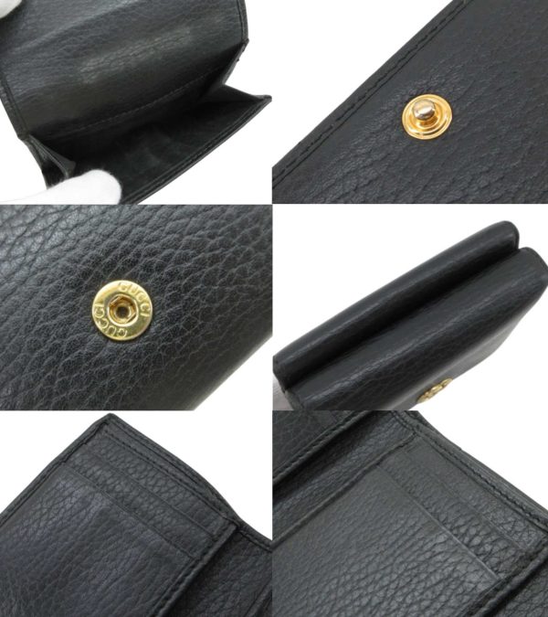 n48209 3 Gucci GG Marmont Wallet Black