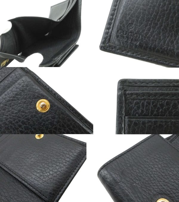 n48209 4 Gucci GG Marmont Wallet Black