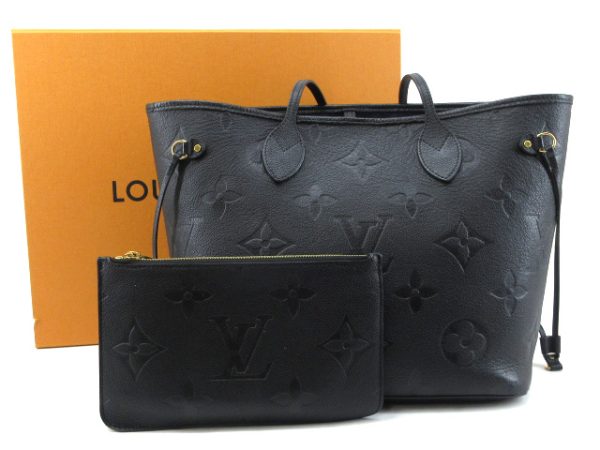 n48213 1 Louis Vuitton Empreinte Neverfull MM Tote Bag Noir