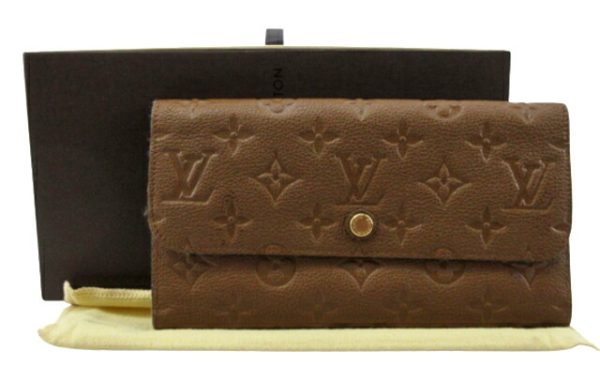 n48218 1 Louis Vuitton Empreinte Portefeuille Virtuose Long Wallet Avane