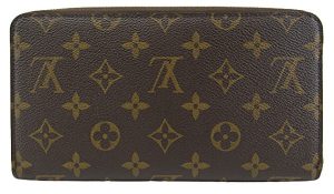 n48268 1 Louis Vuitton Zippy Coin Card Case Monogram Brown