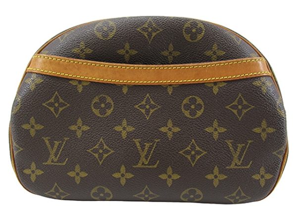 n48336 1 Louis Vuitton Monogram Blois Crossbody Shoulder Bag Brown