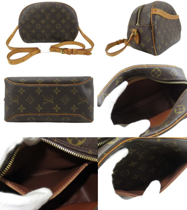 n48336 2 Louis Vuitton Monogram Blois Crossbody Shoulder Bag Brown