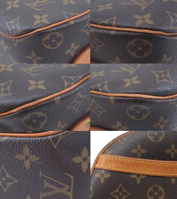 n48336 5 Louis Vuitton Monogram Blois Crossbody Shoulder Bag Brown