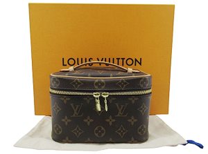 n48342 1 Louis Vuitton Monogram Speedy BB Lambskin Leather Noir Black Shoulder Bag