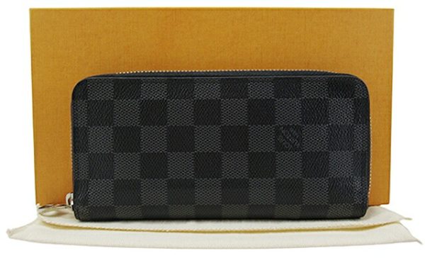 n48486 1 Louis Vuitton Damier Graphite Portefeuille Vasco Wallet Black