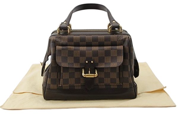 n48489 1 Louis Vuitton Damier Hebene Knightsbridge Tote Bag Brown