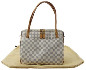 n48490 1 Louis Vuitton Keepall 55 Monogram Bag Brown