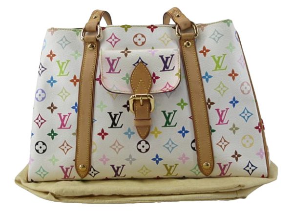 n48619 1 Louis Vuitton Multicolor Aurelia MM Shoulder Tote Bag