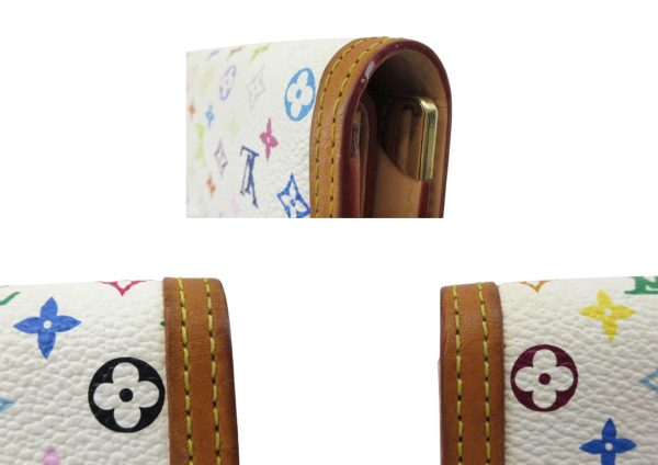 n48620 7 Louis Vuitton Monogram Multicolor Porto Tresor Long Wallet Brown