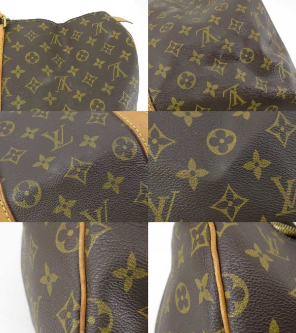 n48806 6 Louis Vuitton Monogram Keepall 55 Bag Brown