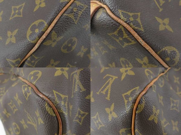 n48806 7 Louis Vuitton Monogram Keepall 55 Bag Brown