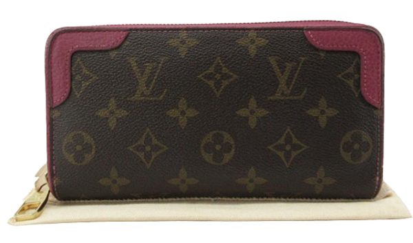 n48888 1 Louis Vuitton Zippy Wallet Retiro Long Wallet Rose Bruyere