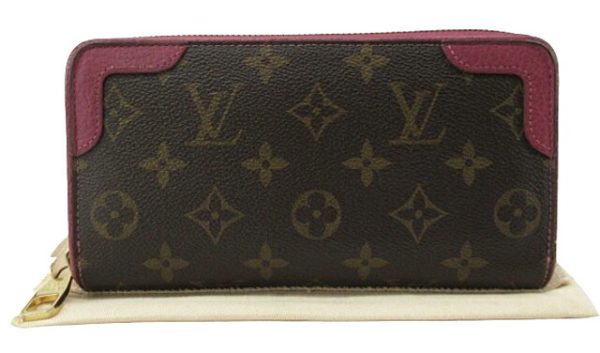 n48888 1 Louis Vuitton Zippy Wallet Retiro Rose Bruyere