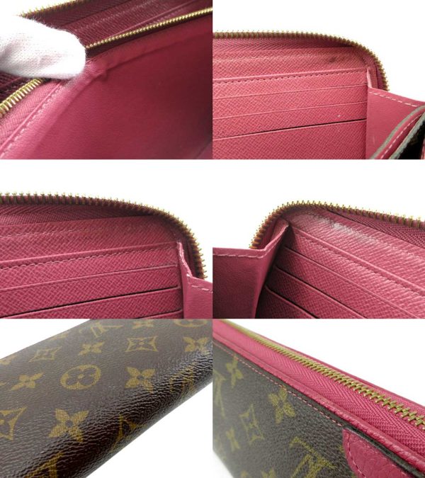 n48888 4 Louis Vuitton Zippy Wallet Retiro Long Wallet Rose Bruyere