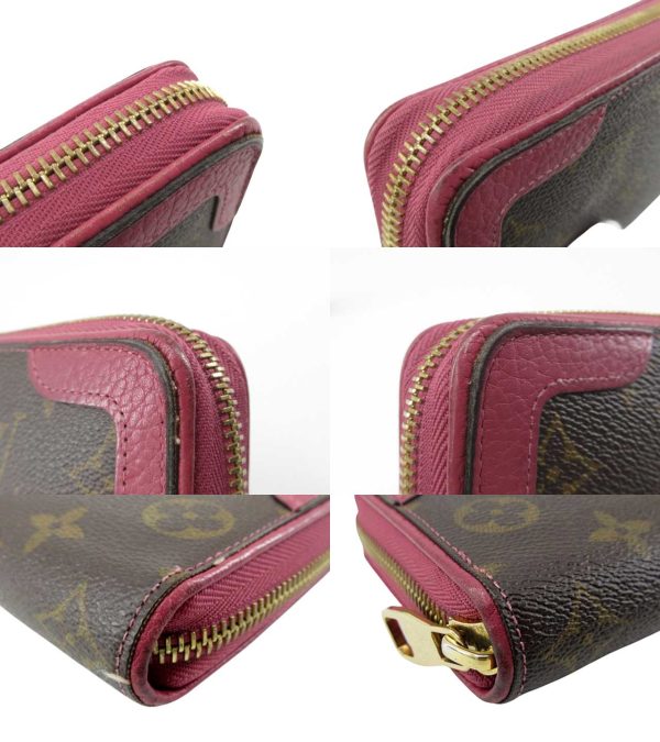 n48888 5 Louis Vuitton Zippy Wallet Retiro Long Wallet Rose Bruyere