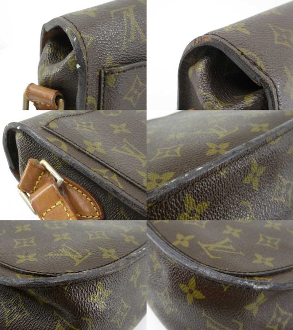 n48947 5 Louis Vuitton Monogram Saint Cloud GM Shoulder Bag Brown