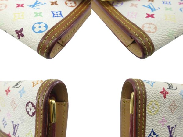 n49070 7 Louis Vuitton Monogram Multicolor Porto Tresor Long Wallet Bron