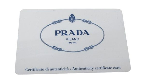 n49100 7 PRADA Saffiano Metal Wallet Beige