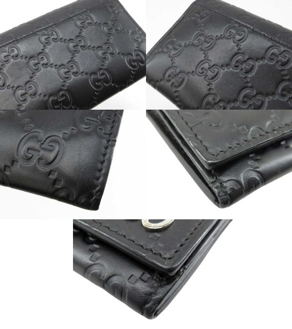 n49103 5 Gucci Guccisima Long Wallet Black