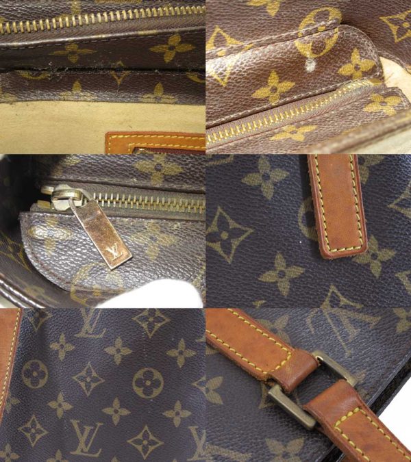 n49137 5 Louis Vuitton Monogram Luco Shoulder Tote Bag Brown