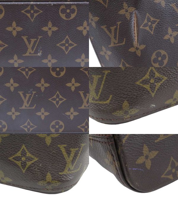 n49137 6 Louis Vuitton Monogram Luco Shoulder Tote Bag Brown