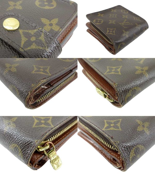 n49262 5 Louis Vuitton Monogram Zip Wallet Brown