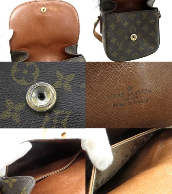 n49466 3 Louis Vuitton Monogram Mini Sun Crew Shoulder Bag Brown