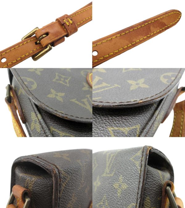 n49466 6 Louis Vuitton Monogram Mini Sun Crew Shoulder Bag Brown