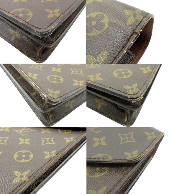 n49471 7 Louis Vuitton Monogram Conseil Briefcase Brown